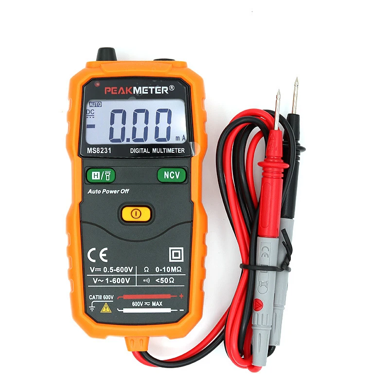 

MS8231/MS8232 Non-contact Digital Multimeter DC/AC voltage current tester Auto Power off Digital Multimeter Tester