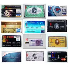 2018 Hot Credit Card Model Flash font b Drive b font USB 2 0 4GB 8GB
