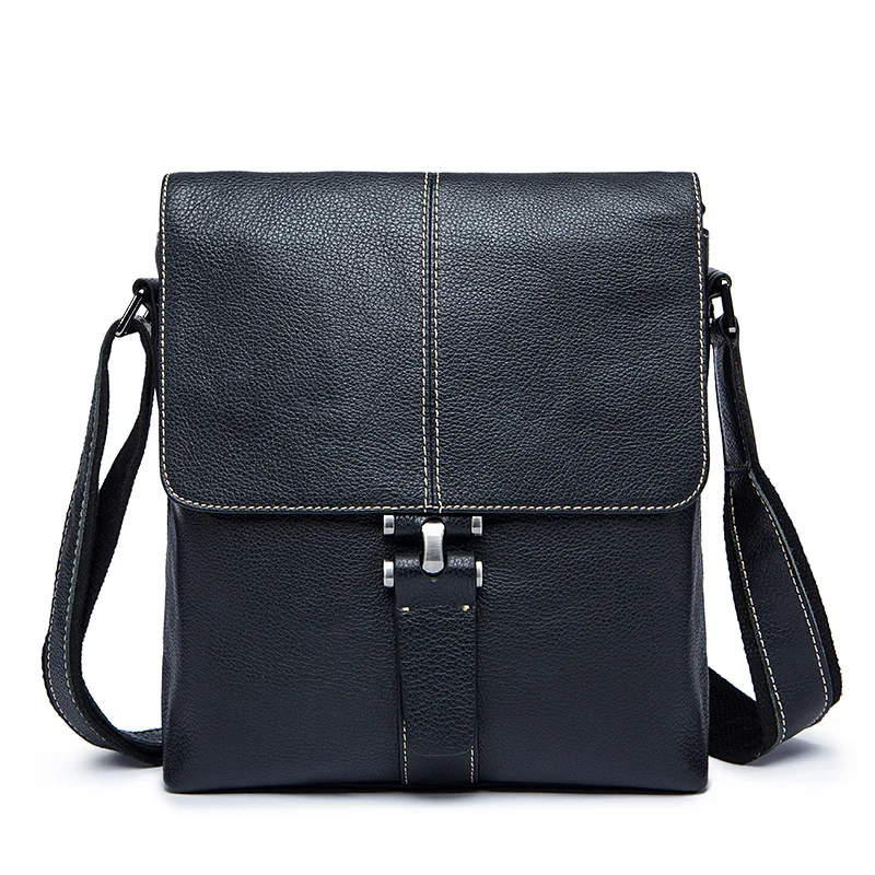 Famous Brand Genuine Leather Men Bag Male Casual Business Messenger Bags Men s Small font b