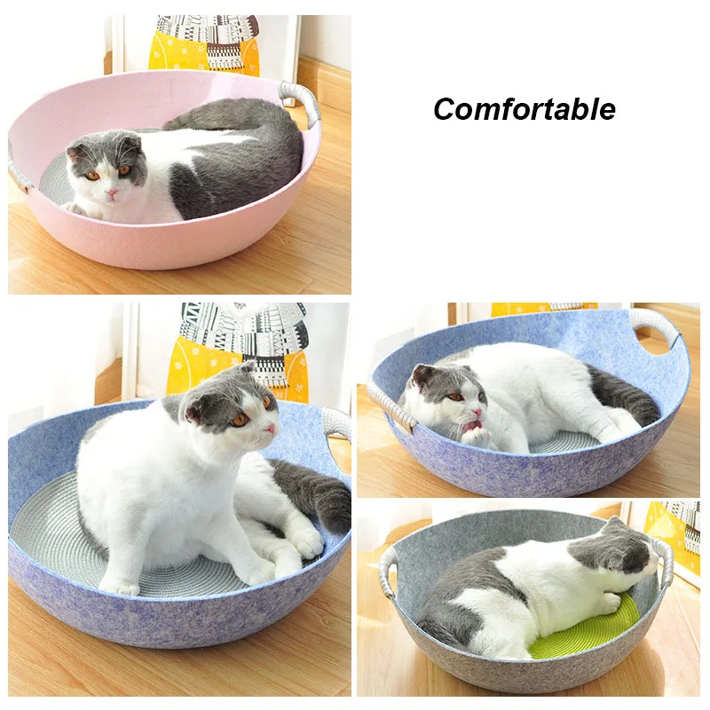 Cat Bed Cave Comfortable Sleeping Bag For Cats Felt Cloth Breathable All Season Banana Pet Bed Cat Nest Mat 2019 Cat Bed Cave Comfortable Sleeping Bag For Cats Felt Cloth Breathable All Season Banana Pet Bed Cat Nest Mat 2019