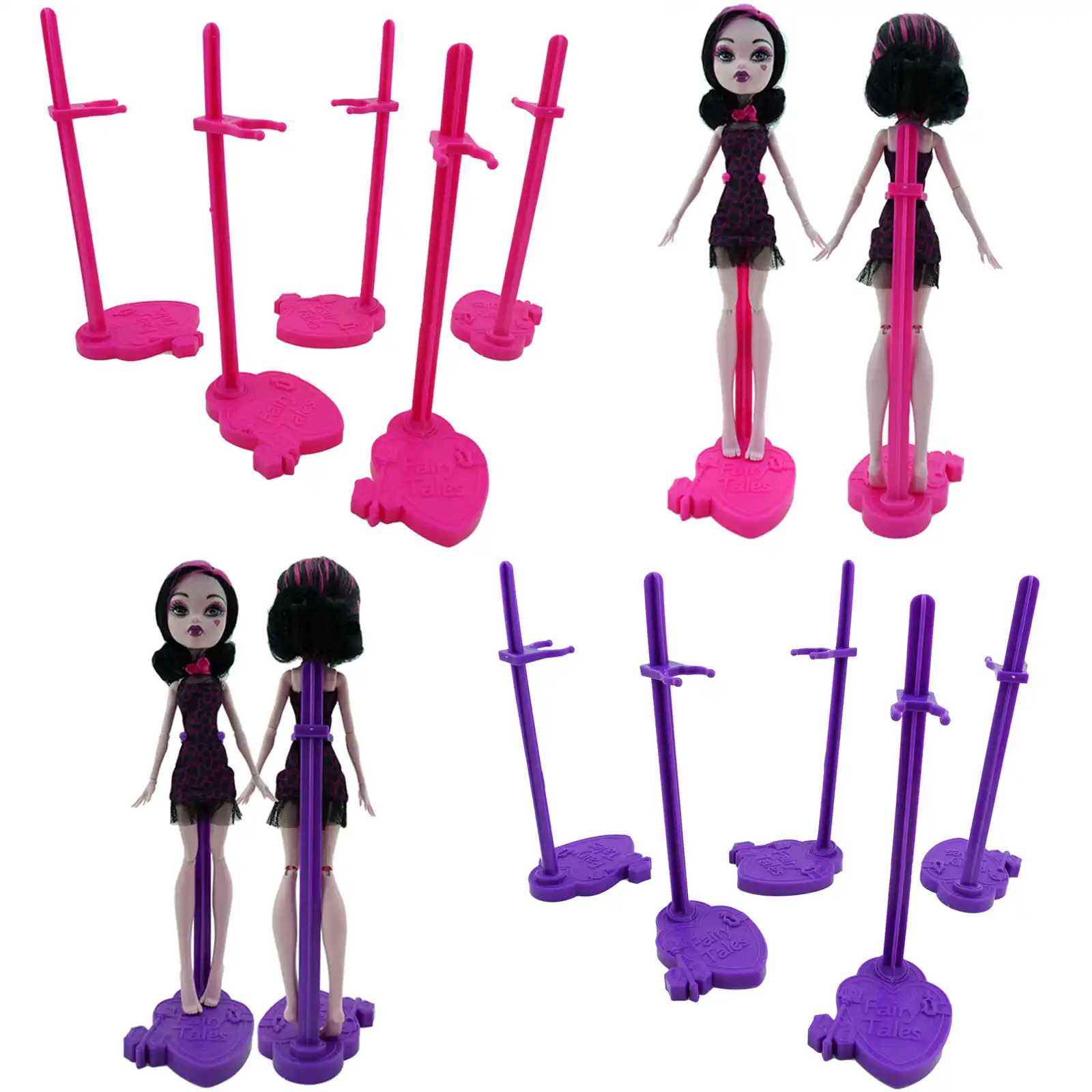 monster high doll stand