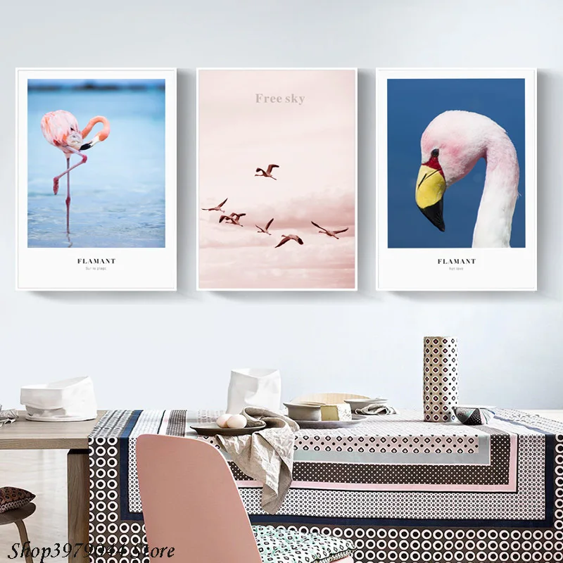 

Nordic Decoration Landscape Painting Animal Wall Art Romantic Sea Posters And Prints Canvas Pictures For Living Room Unframed