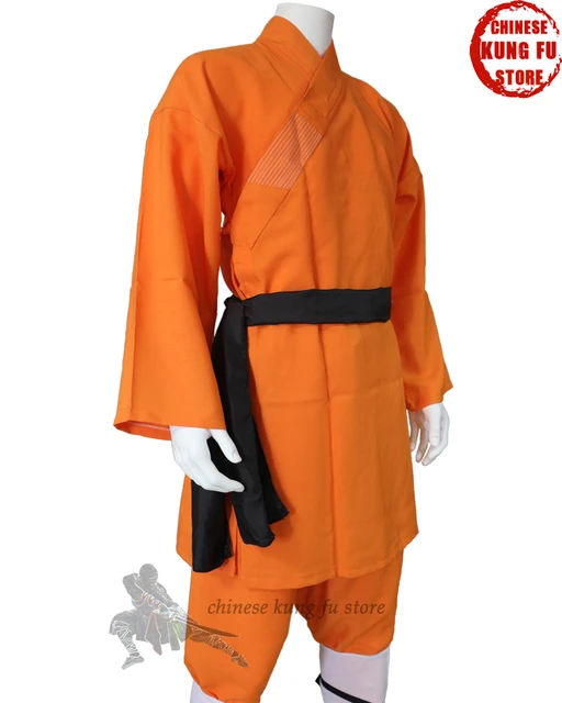 Eliminación Buzo bestia Popular Orange Polyester Shaolin Kung Fu Uniform Wushu Martial Arts Suit  Full Size For Kids Adults - Martial Arts Sets - AliExpress