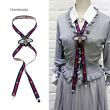 Женские Галстуки, свадебные галстуки-бабочки, креативные полосатые галстуки для шеи, многофункциональные Ленточные галстуки-бабочки, модные женские аксессуары для рубашек