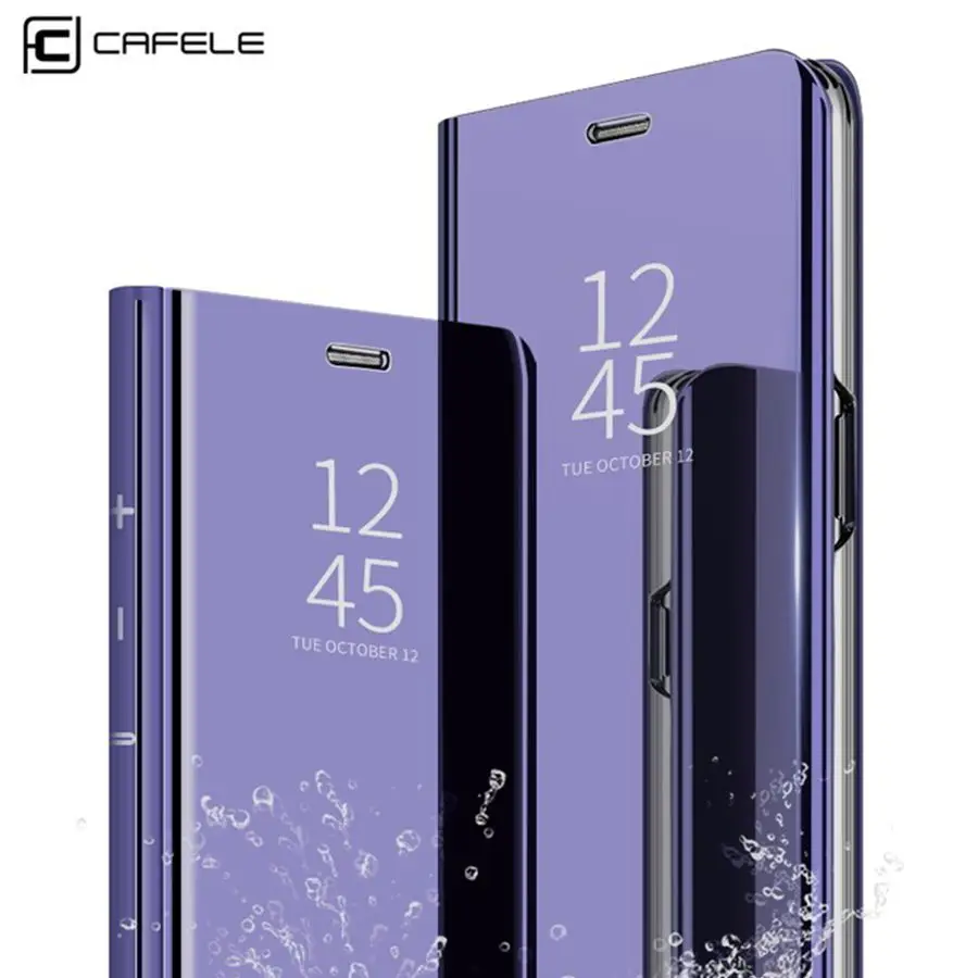 

Smart Mirror Flip Phone Case For Samsung Galaxy A5 2017 Case Clear View Cover For Samsung Galaxy Note A3 A5 A7 2017 Cases Funda