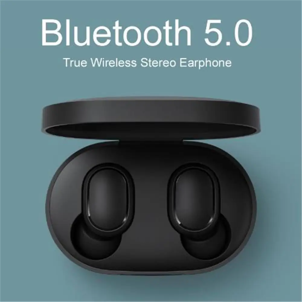 Xiaomi Redmi Airdots TWS Bluetooth 5,0 наушники стерео беспроводной Активный шумоподавление с микрофоном громкой связи Наушники с управлением AI