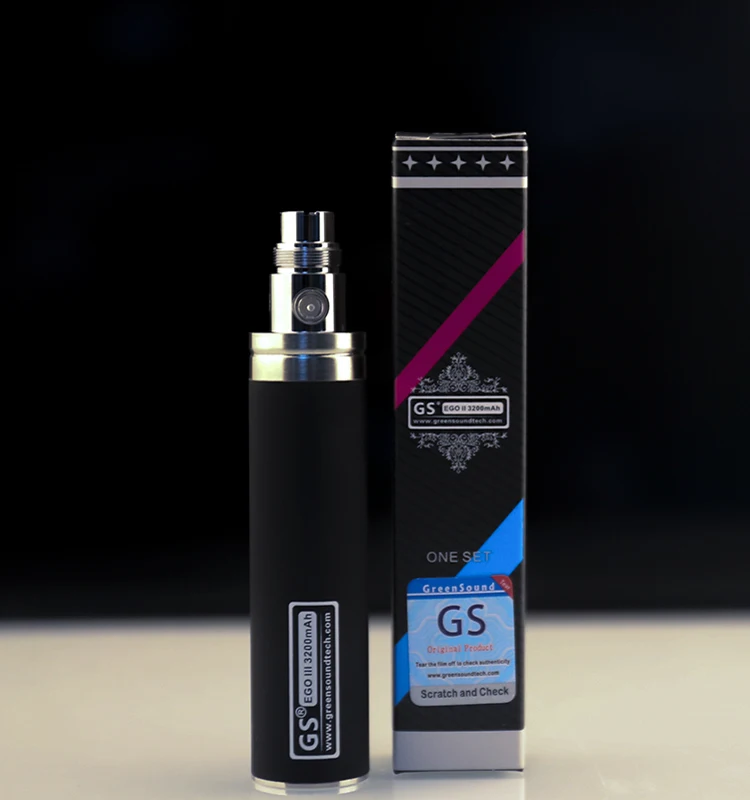 Preise 2017 Original GS eGo II 3200 mah batterie für E Zigaretten Aktualisiert EGO Batterie Für 510 CE4 Zerstäuber ecig Batterie