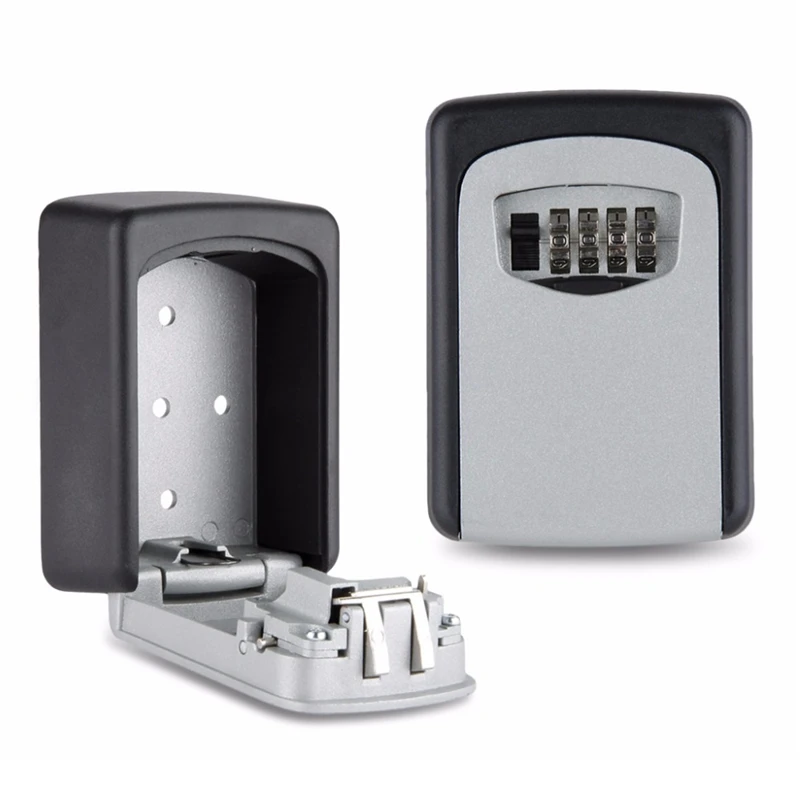 

Vault Combination 4 Pin Lock Wall Mounted for Maximum Security Master Heavy Duty Slimline Keys Storage System