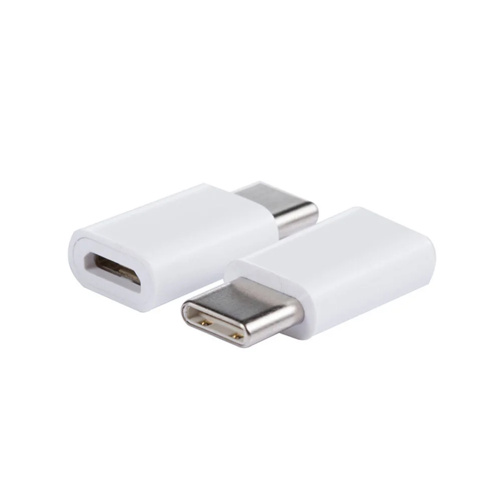 2 шт. Тип-C usb адаптер Micro USB женщина к USB 3.1 Тип c Тип C Мужской кабель конвертер разъем fast синхронизации данных