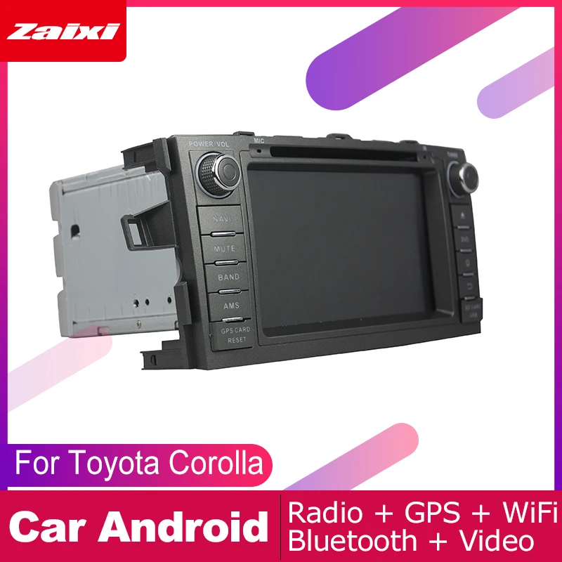 Cheap ZaiXi For Toyota Corolla E150 hatchback 2006~2012 Car Android Multimedia System 2 DIN Auto DVD Player GPS Navi Navigation Radio 1 Cheap ZaiXi For Toyota Corolla E150 hatchback 2006~2012 Car Android Multimedia System 2 DIN Auto DVD Player GPS Navi Navigation Radio 1