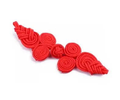 5 пар китайский узел, сделанный вручную пуговицы лягушка застежка для закрывания Кнопки DIY ленты для Cheongsam Tang Костюм Швейные изделия - Цвет: 10