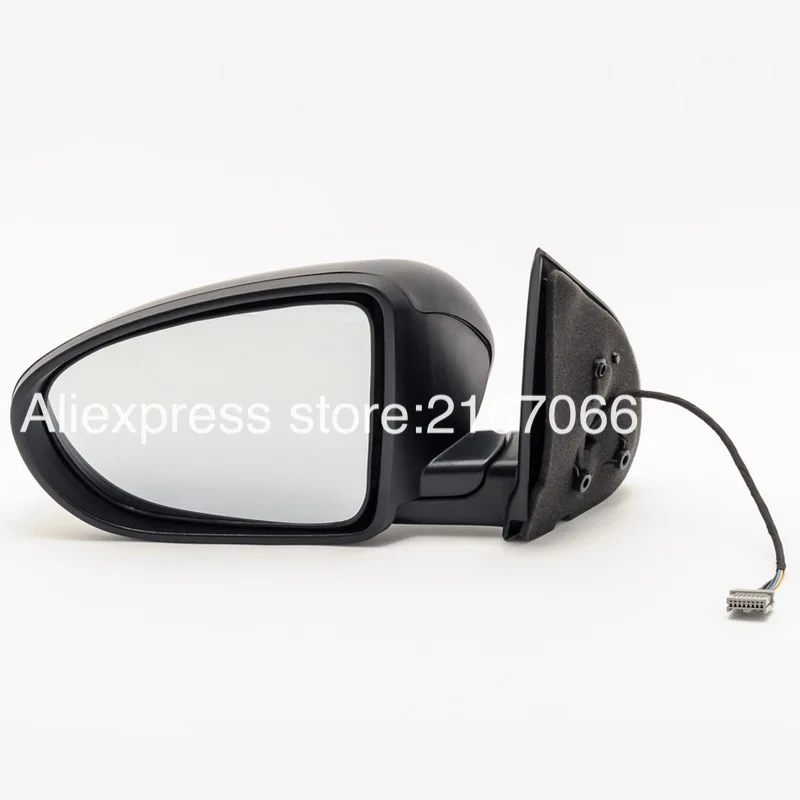 Зеркало Слева для NISSAN QASHQAI / DUALIS 2006 2007 2008 2009 2010 2011 2012 2013 2014 нагрев/СГИБ/7-контактная
