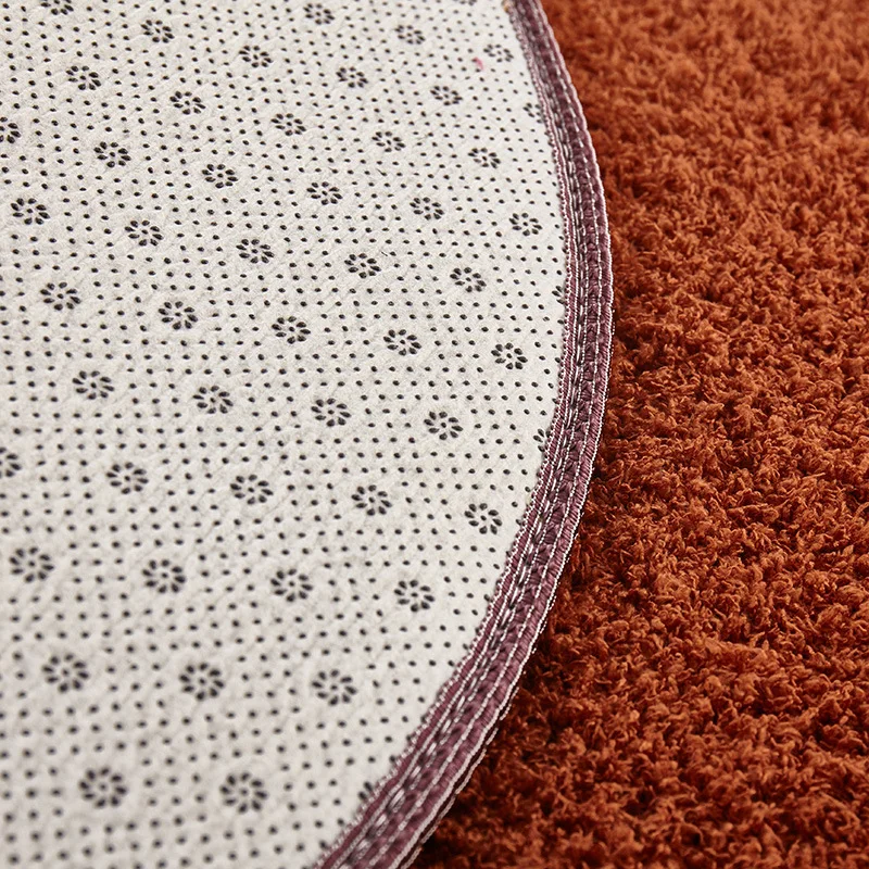 Zeegle Plush Shaggy Round Carpet For Living Room Absorbent Floor Mat Anti-slip Bathroom Rug Kids Room Computer Chair Rug Zeegle Plush Shaggy Round Carpet For Living Room Absorbent Floor Mat Anti-slip Bathroom Rug Kids Room Computer Chair Rug