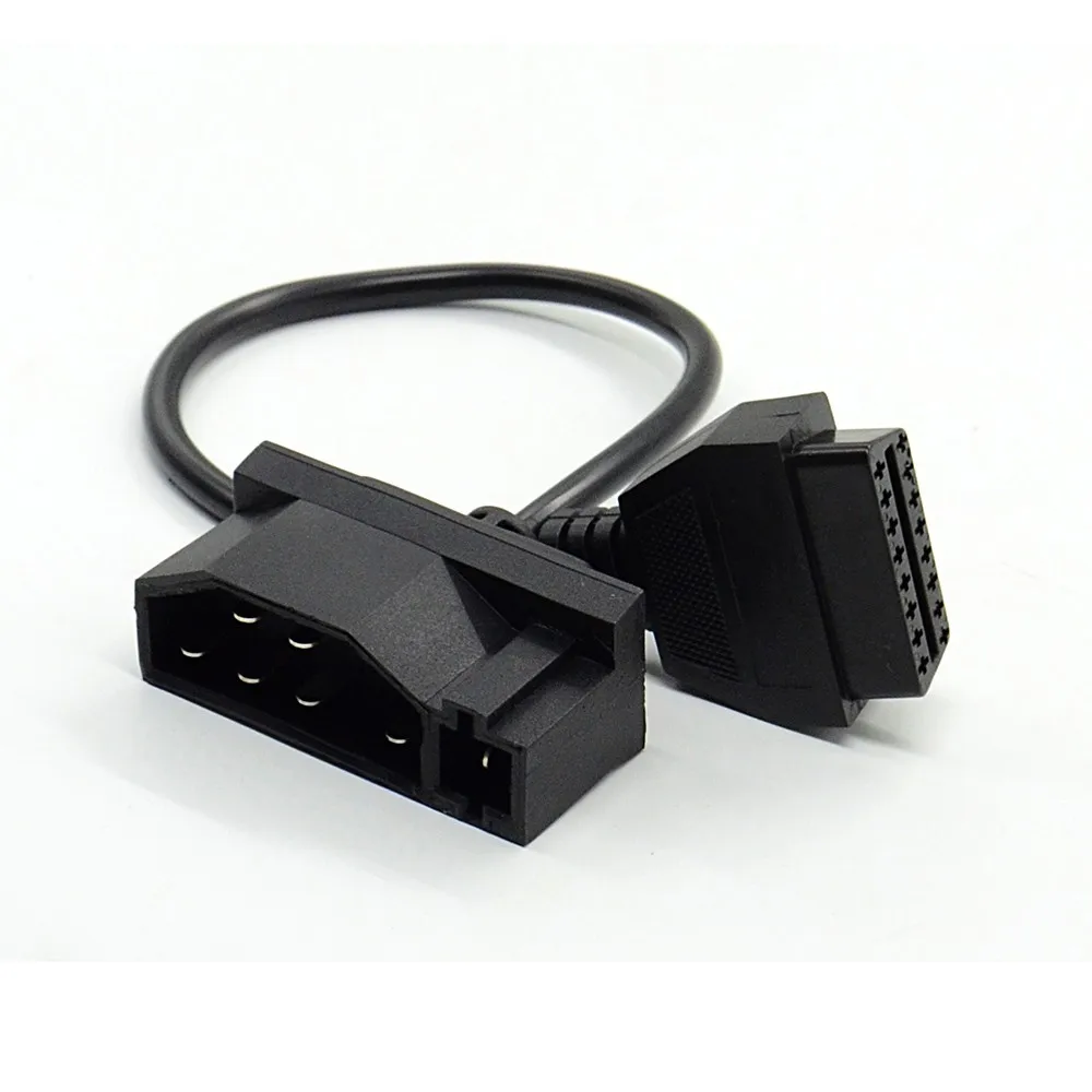 7pin для Ford 7Pin OBD2 16Pin кабель конвертер 7 Pin OBDII 16 гнездовой разъем передачи|obdii cable|ford