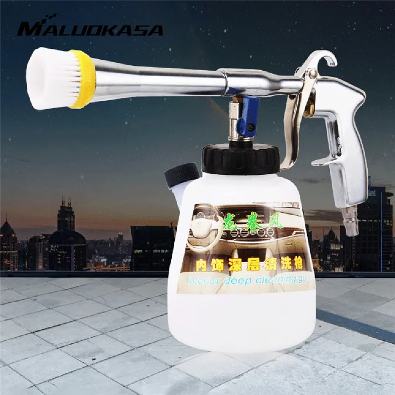 

TORNADON Upgraded Car Cleaning Surface Vacuum Cleaner Machine Interior Exterior Washing Tool Portable Tornado with 3 connectors