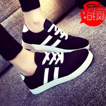 2016 neue Mode ankunft Lace-up Frauen Zapatos Mujer Frauen Klassische Leinwand Freizeitschuhe frauen Der Trend der weibliche Runde Kappe