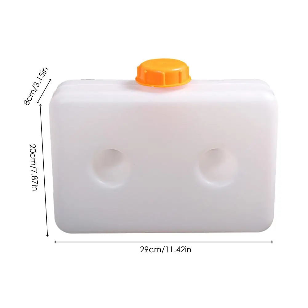 5L Plastic Fuel Tank Motor Petrol Gas Tank Leakproof Corrosion Resistance Heater Fuel Tank With 2 Holes