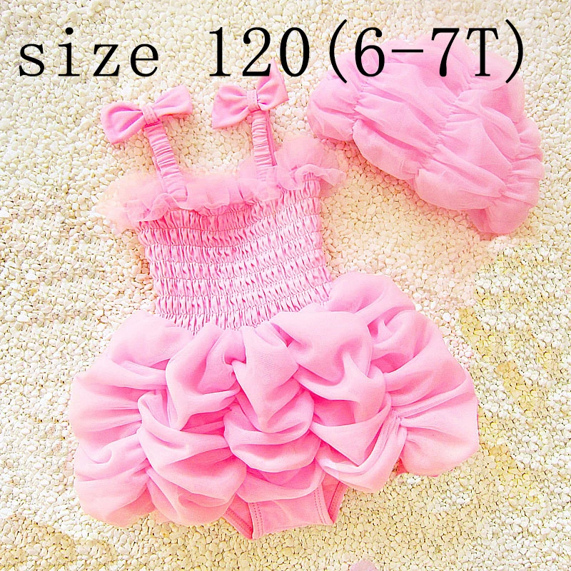 pink 120 Женский купальник для девочек; детская одежда для плавания; модная купальная Одежда для девочек - Цвет: pink 120