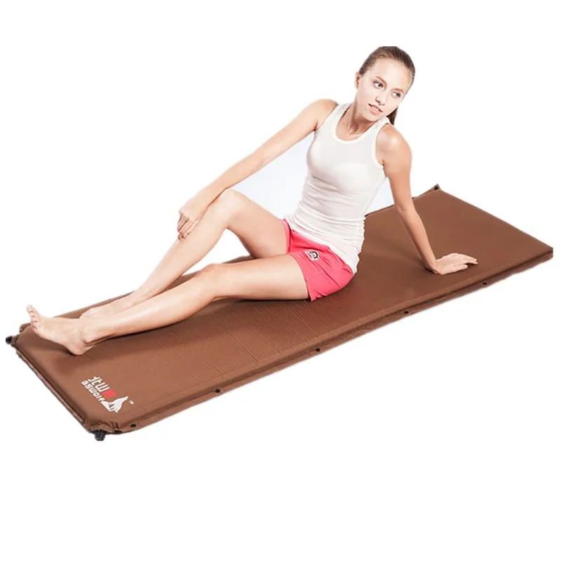 

Wholesale and Retail Inflatable Camping Mat Single Person Automatic Inflatable Mattress Outdoor Camping Fishing Beach Mat 1702