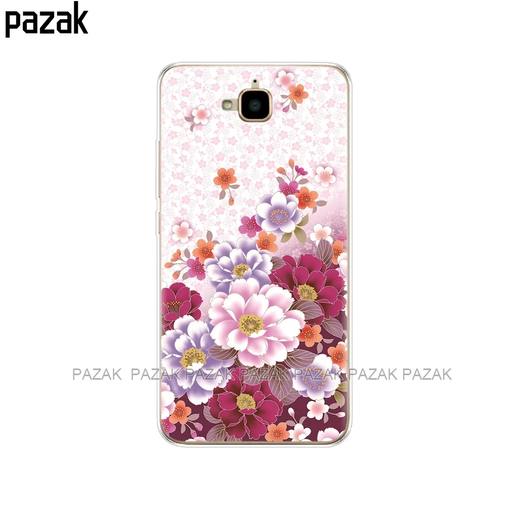 34381 Силиконовый чехол для huawei Honor 4C Pro, чехол s Honor 4C Pro, мягкий ТПУ чехол на заднюю панель для huawei Y6 Pro, TIT-L01, TIT-TL00 чехол - Цвет: 34381