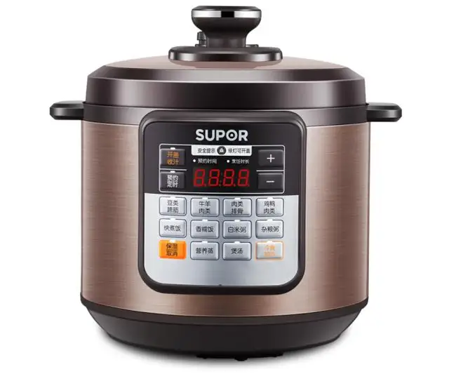 SUPOR electric pressure cooker intelligent timing CYSB60YCW10D 110 6L