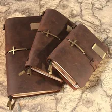2019 Blank Diaries Journals Notebook Notaboek Vintage Eenvoudige Lederen Schetsboek School Planner Papelaria Escolar Cross