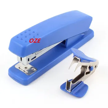 

1SET Papers Stapling Blue Plastic Staple Remover Stapler for 26/6 Staples