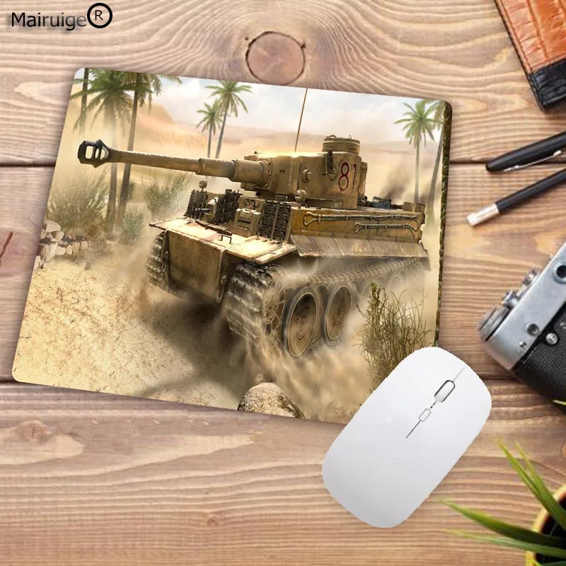 Mairuige 22X18CM Custom High Speed World of Tanks Game Vintage Stylish Mouse Pad Gaming Big Promotions For Russia country