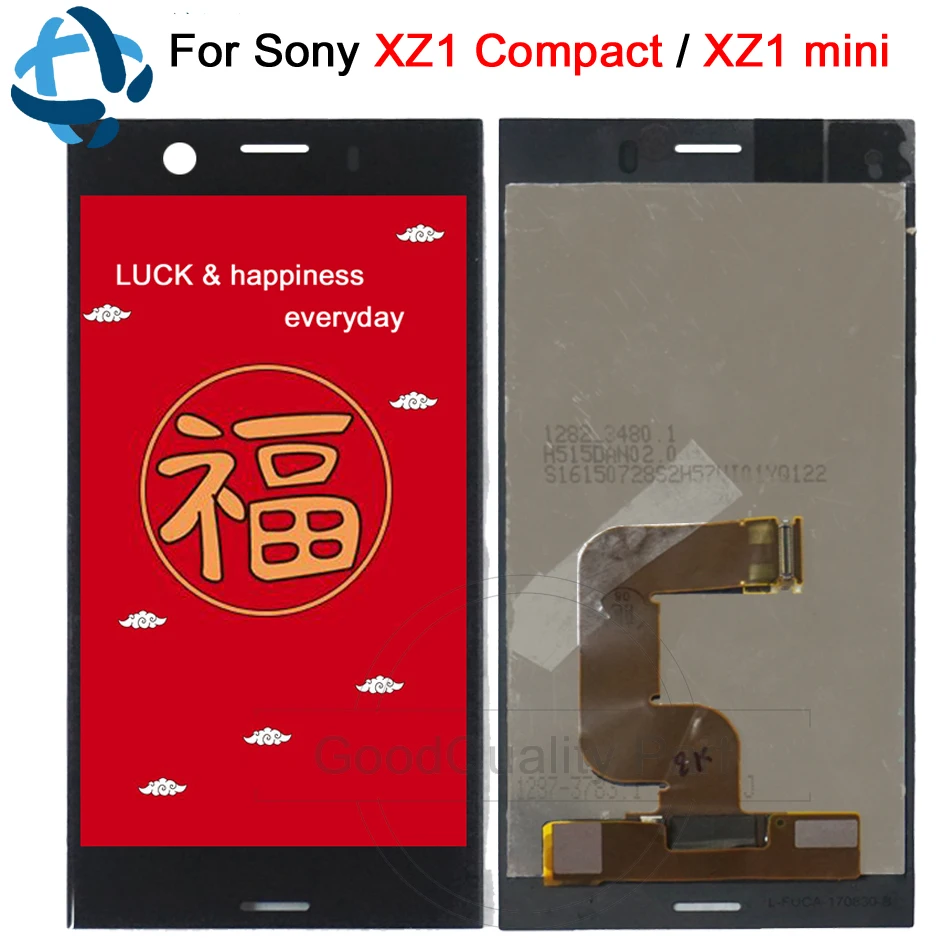 

1280x720 IPS LCD for SONY Xperia XZ1 Compact Display 4.6" XZ1 MINI LCD with Touch Screen Digitizer Assembly Replacement parts