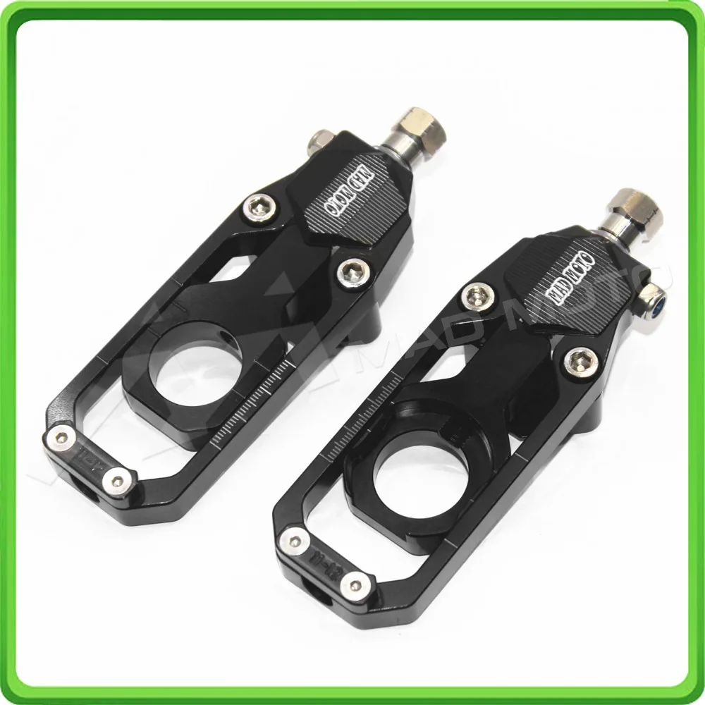 Motorcycle Chain Tensioner Adjuster fit for KAWASAKI Ninja ZX6R ZX-6R ZX 636 ZX636 2013 2014 2015 2016 Black (3)