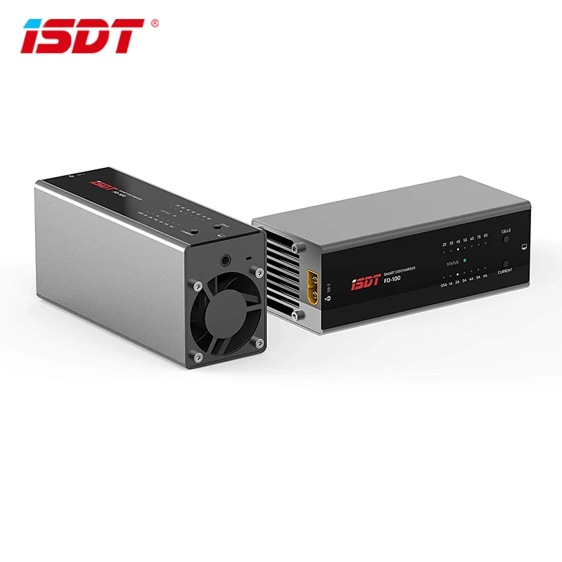 ISDT FD 100 интеллектуальное управление разрядное устройство 80 Вт/8А Discharing Емкость 2 8s