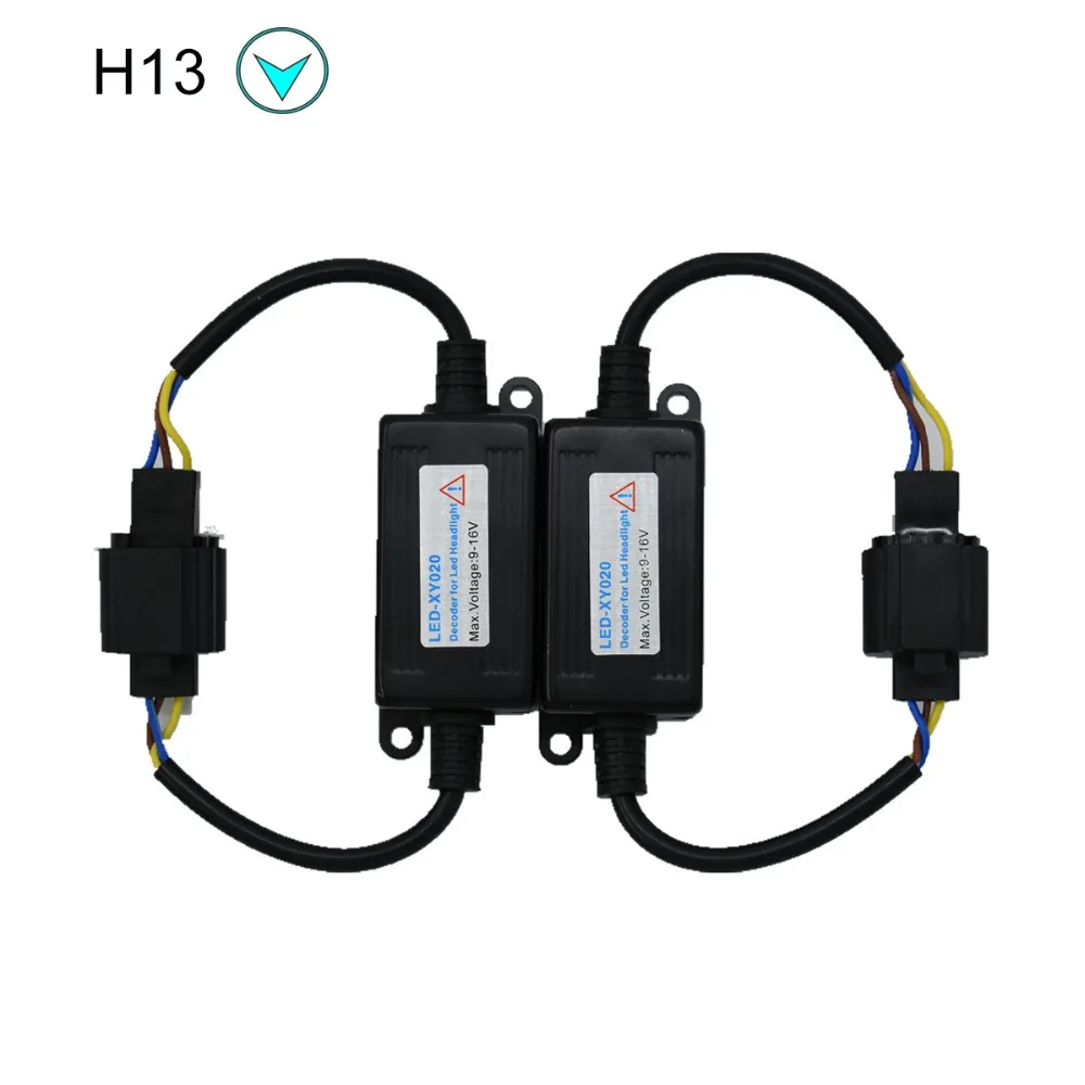 

ECAHAYAKU H7 H4 H11 HB4 9005 9006 H1 Car LED Turn Singal Load Resistor Canbus H13 9004 9012 Error Free Wiring Canceller Decoders