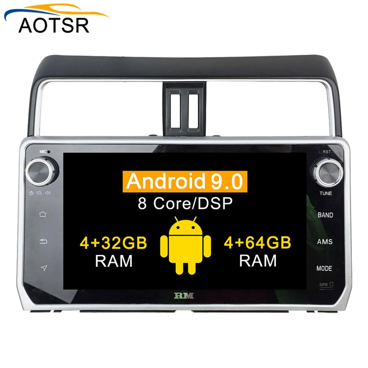 

Android 9.0 Car DVD Stereo Multimedia Head unit For Toyota T27 Avensis 2009-2014 Auto PC Radio GPS Navigation Video Audio 4G RAM