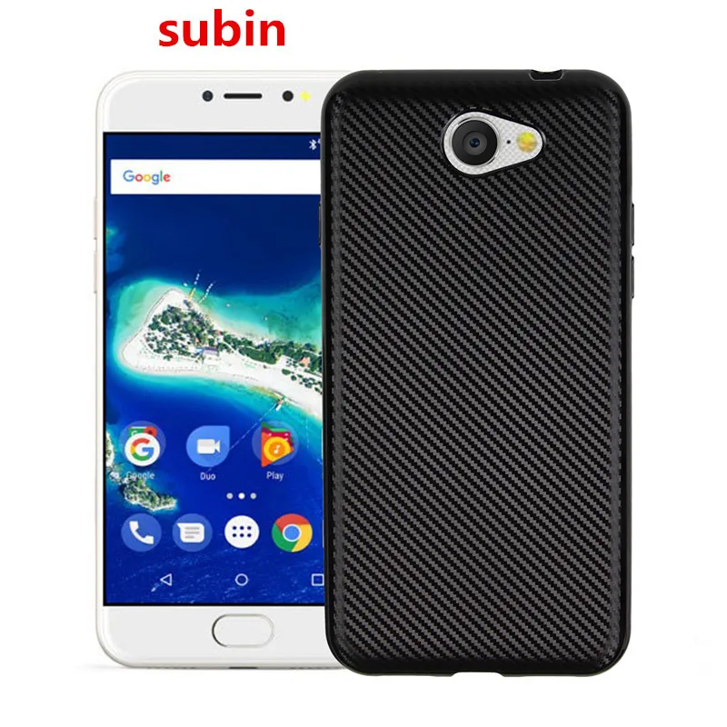 buy For General Mobile GM 6 Case Carbon Fiber Soft Light and thin Cover For General Mobile GM6 Phone Bag Case