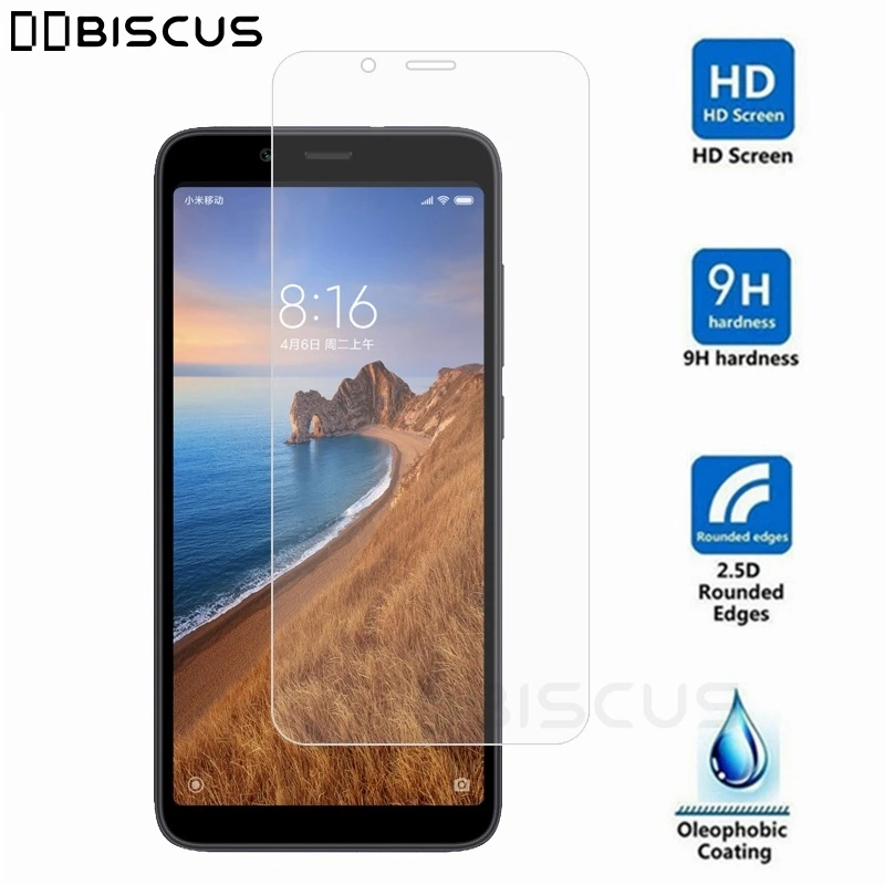 Закаленное стекло для защиты экрана Xiaomi Redmi 7A 5 45 дюйма зеркальная защитная тонкая