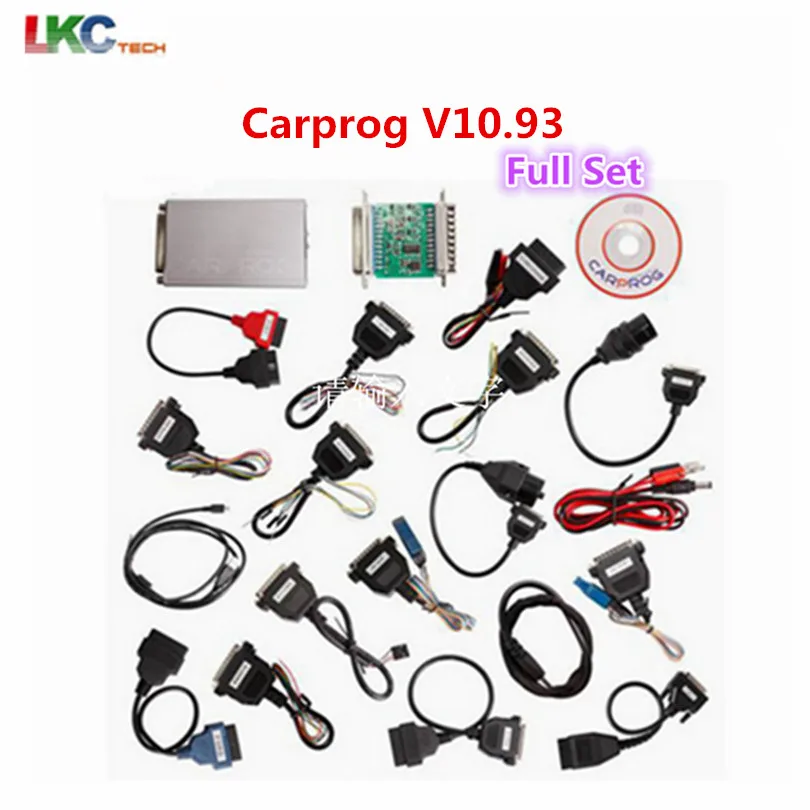 

2018 Full Set ! Carprog V10.93 Programmer Auto Repair Airbag Reset Tools Carprog ECU Chip Tuning Full 21 Adapters Free Shipping