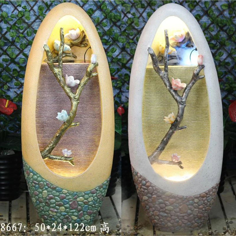 

Large European household water fountains. Indoor humidifier.