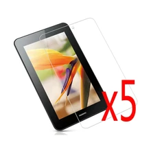 5x пленки+ 5x Ткань, Премиум HD кристально чистый экран Защитная пленка для huawei MediaPad 7 Youth 2 S7-721 S7-721u S7-721w