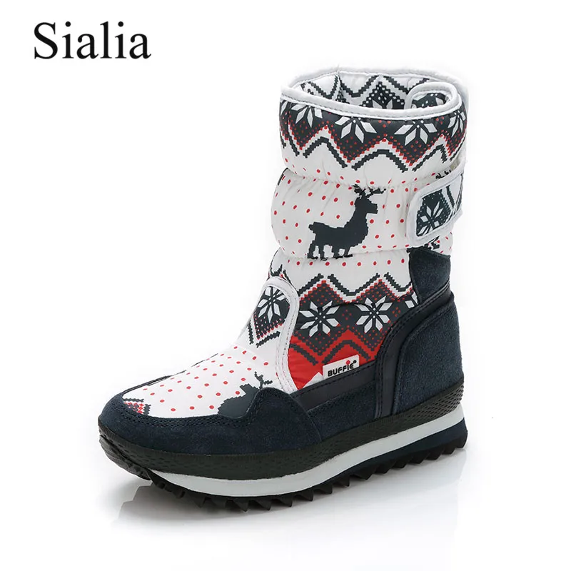 

Sialia Winter Kids Boots Girls Shoes For Children Boots Boys Shoes Plush Warm Fashion Outdoor chaussure fille botas nino 2019
