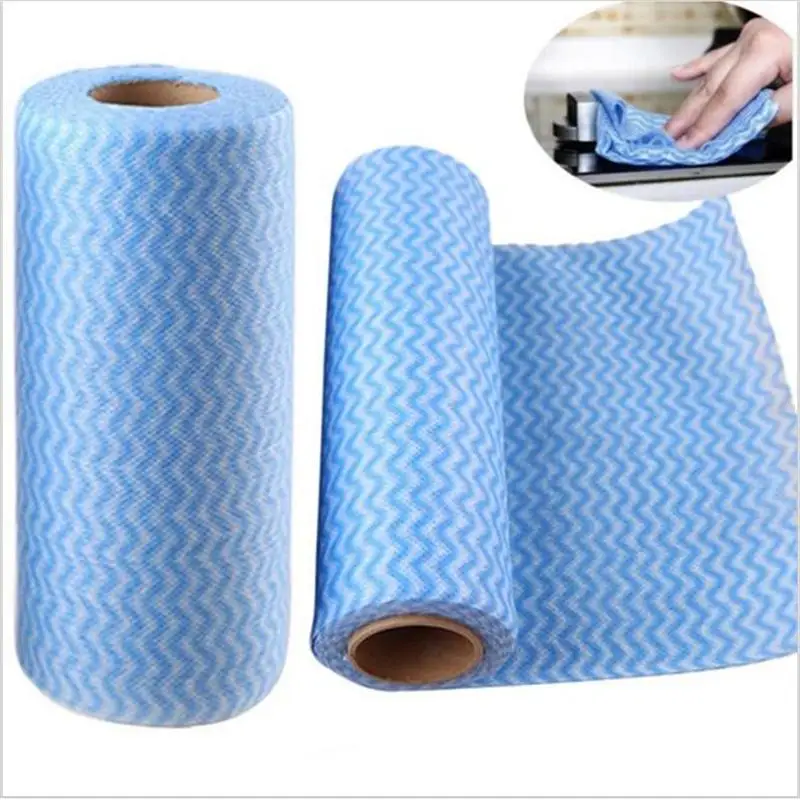 Amy Multipurpose Disposable Breakpoint Non Woven Kitchen Towels Dish Amy Multipurpose Disposable Breakpoint Non Woven Kitchen Towels Dish Towel Cleaning Cloth 50pcs In Roll Gles Wipes Cloths From Home