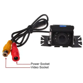 

IR Infrared light Rearview Parking back up Camera for Car DVD with wide angle HD solution for universal car,with parking Line