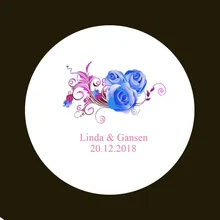 100 шт Оригинальная наклейка и индивидуальный логотип свадебный стикер s дизайн ваш собственный стикер s персонализированные наклейки Boda