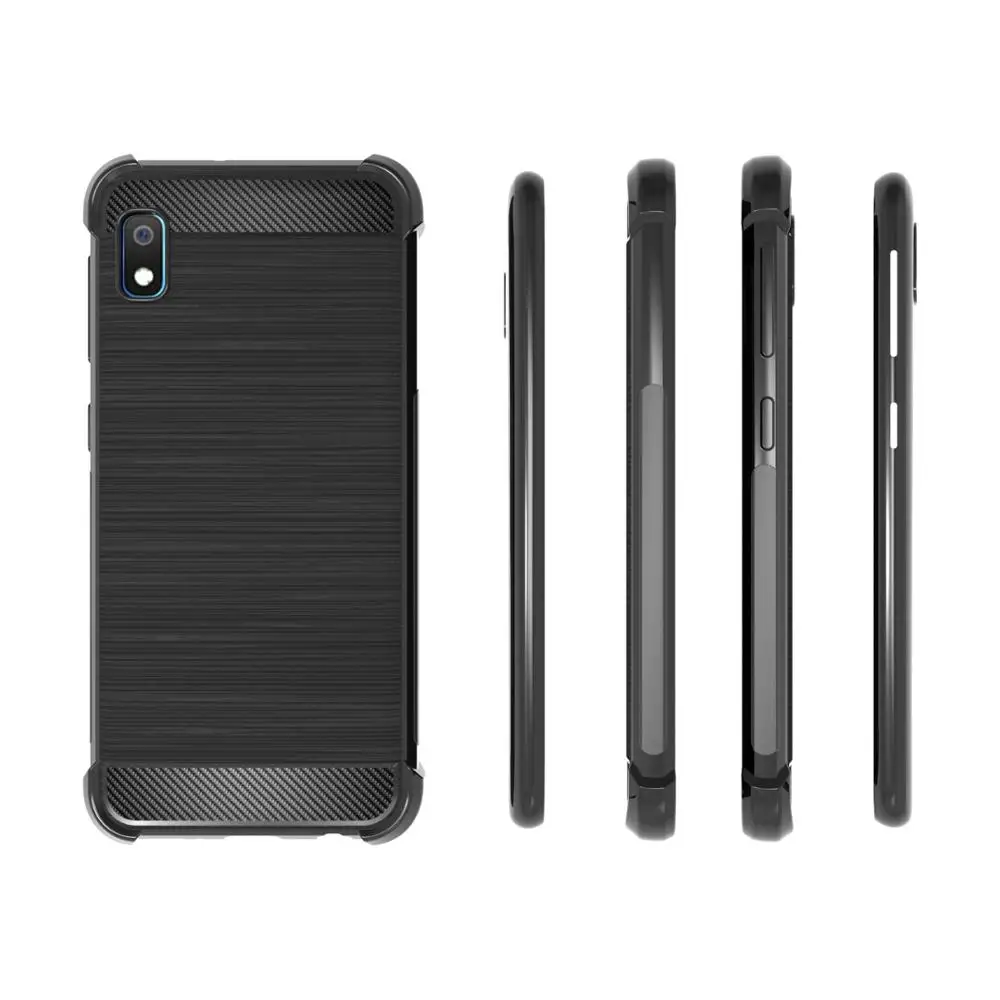 Бренд gligle Мода 1,2 мм четыре угла анти-осень силиконовый чехол из ТПУ для samsung Galaxy A10E чехол оболочка