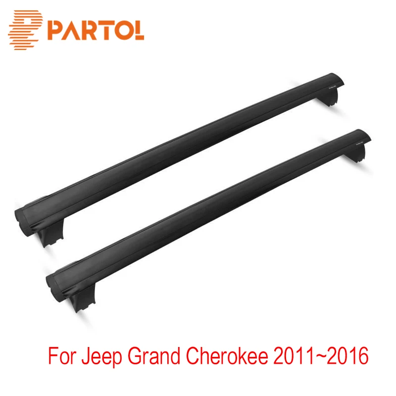 

Partol Roof Rack Crossbars Cargo Basket Carrier Anti-theft Lock System For Jeep Grand Cherokee 2011 2012 2013 2014 2015 2016