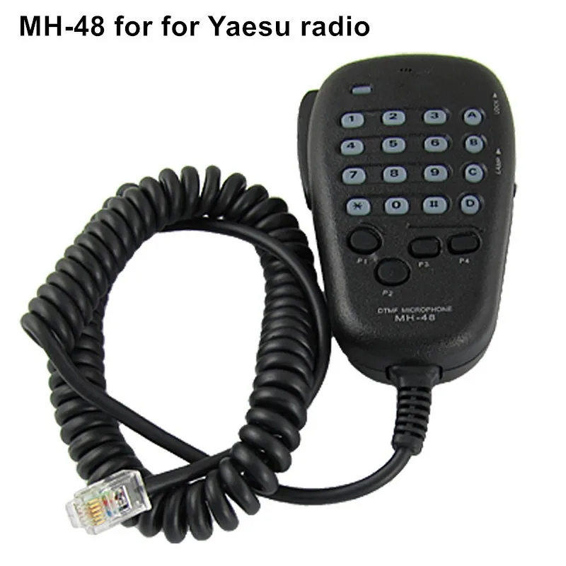 Для динамиков YAESU динамик DTMF с микрофоном для поддержкой камеры 5 футов 4 1 2 2|speaker