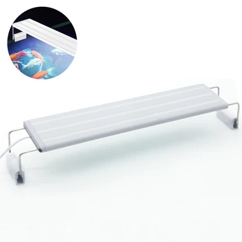 

GX-A300 Slim LED Aquarium Light 4x40cm Fish Tank Aquatic Plant Overhead Light Brackets Lamp Extensible Waterproof Clip EU Plug