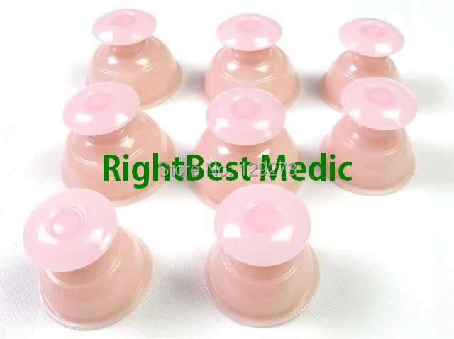 

Free Shipping (with Track NO) Healthy 150pcs/Lot Silicone Massage Vacuum Body & Facial Anti-cellulite Cupping Cups