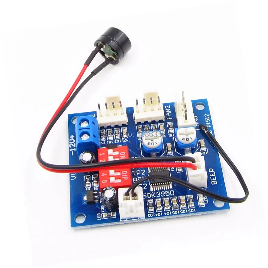 WS16 DC 12V 4A PWM PC Вентилятор процессора с контролем температуры|temperature controller|temperature