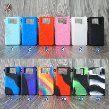 

2pcs 2019 Texture Silicone Protective Case for Electronic Cigarette Products Lost Vape Orion DNA Q 40W free shipping
