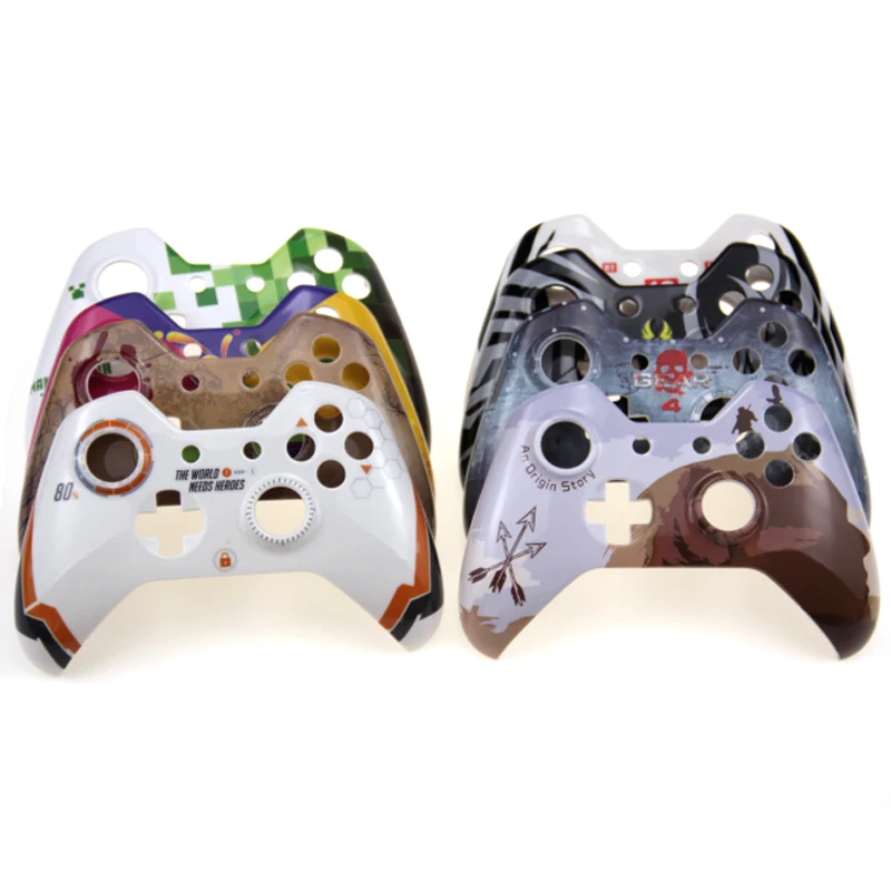 

for Xbox One Controller Housing Shell Case Set Faceplate Cover For Xbox One Joypad Front Smooth Cover XBOX ONE Controller face